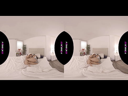 ❤️ PORNBCN VR दोन तरुण लेस्बियन 4K 180 3D व्हर्च्युअल रिअॅलिटीमध्ये खडबडीत जागे झाले जिनिव्हा बेलुची कॅटरिना मोरेनो ❤️ गुदद्वारासंबंधीचा अश्लील  ☑
